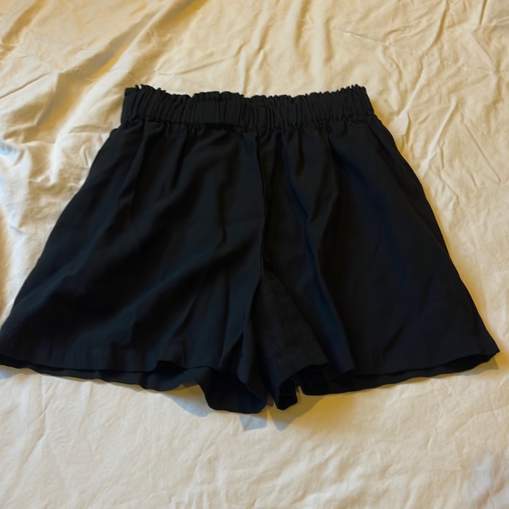 Black dress shorts